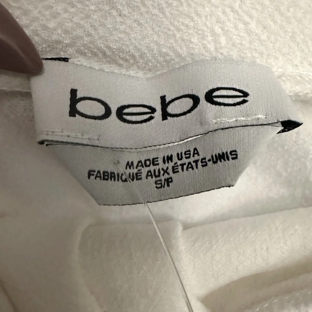 Bebe White Off-Shoulder Blouse - Picture 2 of 4